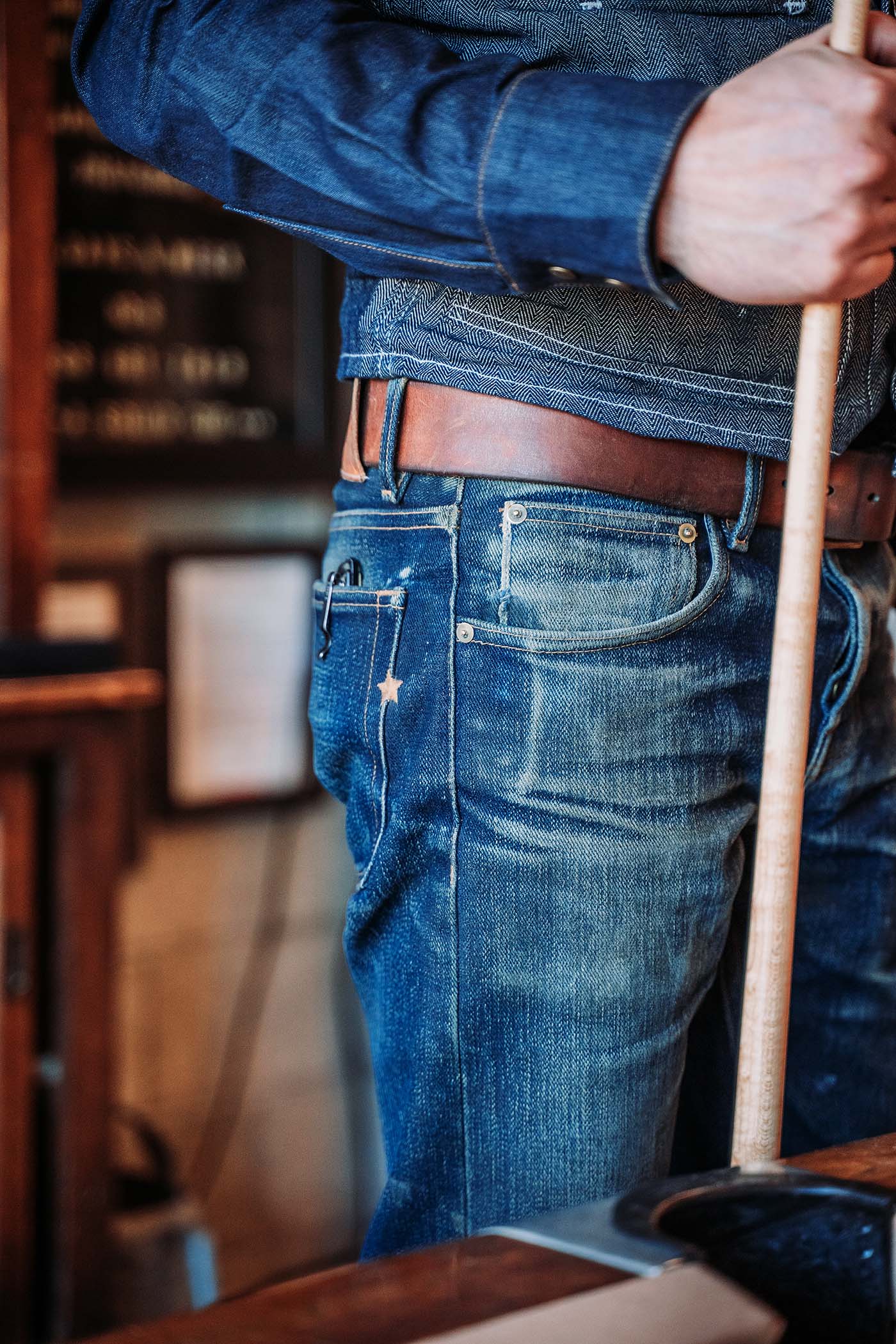 Slim Straight 21.5oz 'Gauntlet' Heavyweight Selvage Denim
