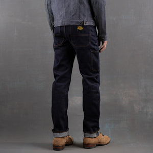 Die Hard Double Knee Straight Leg - 18oz Samurai Selvage Denim Jean raw selvage denim — Brave Star Selvage