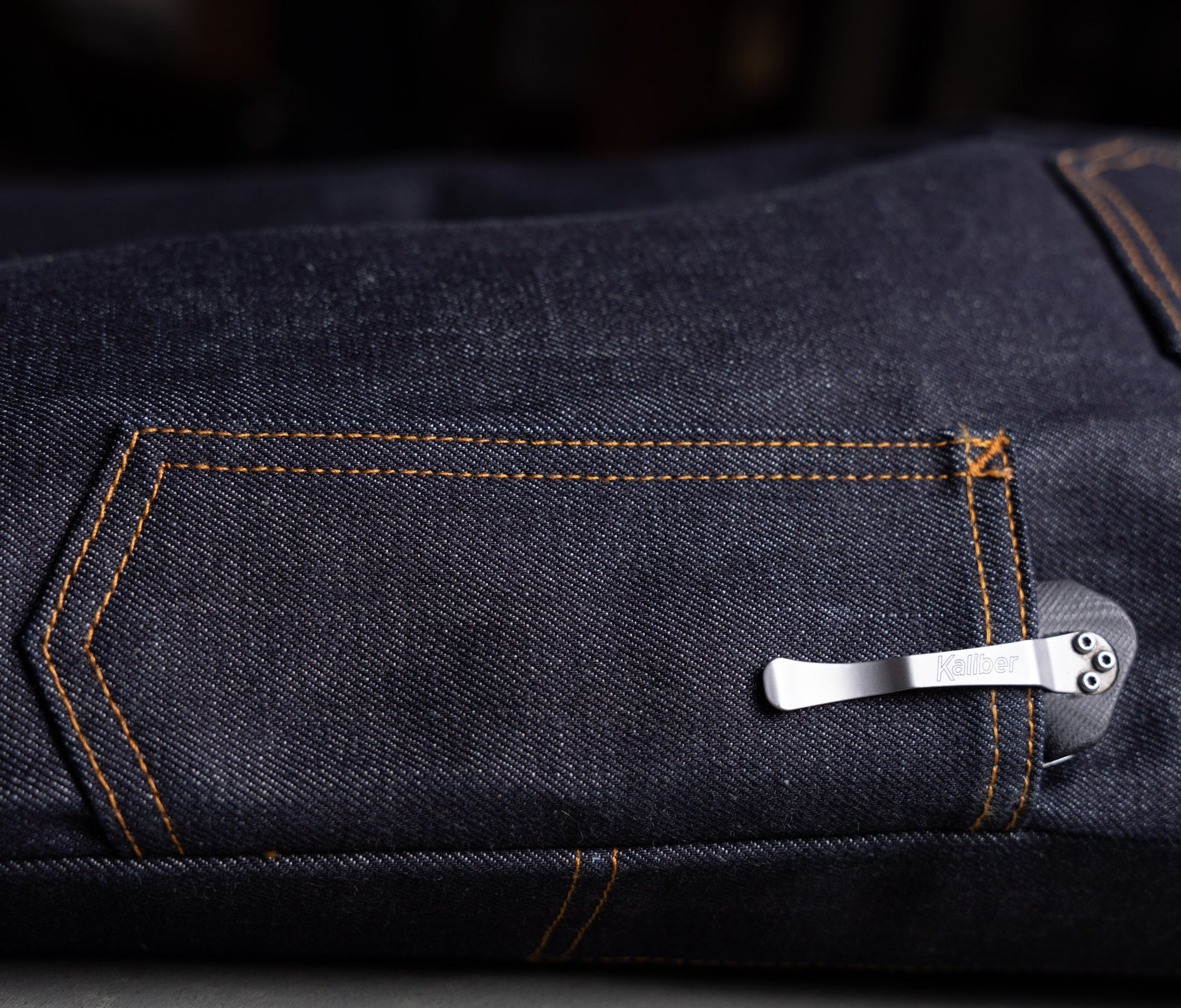 Die Hard Double Knee Straight Leg - 13oz Witness Cone Mils Selvage Denim Jean