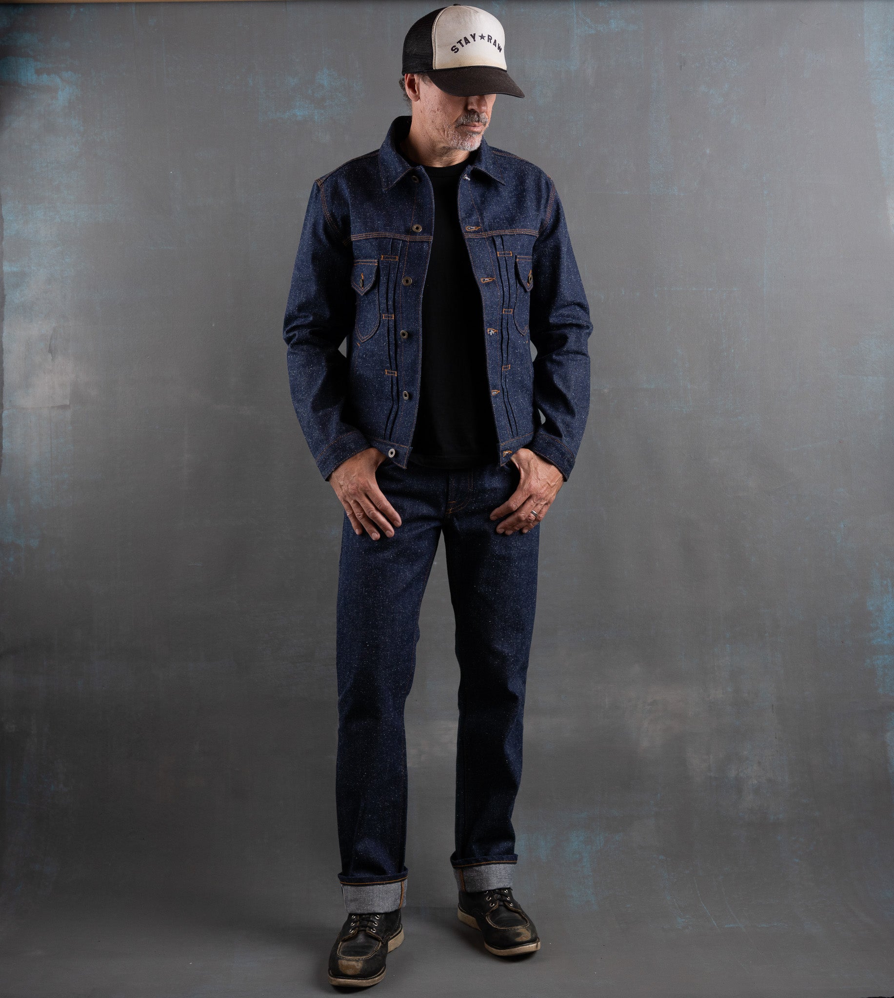 Mojave Jacket 15oz Blizzard Selvage Denim