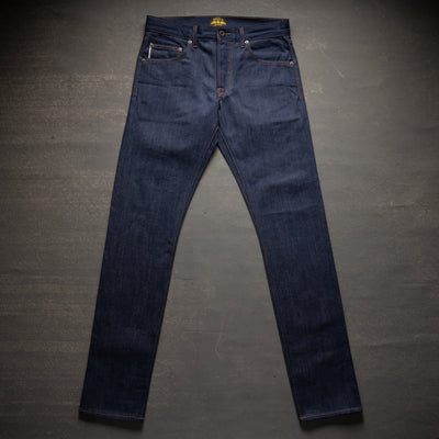 Slim Straight 12.5oz WWII Blue Selvage Denim raw selvage denim — Brave Star Selvage