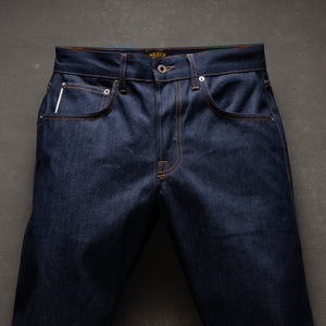Slim Straight 12.5oz WWII Blue Selvage Denim raw selvage denim — Brave Star Selvage