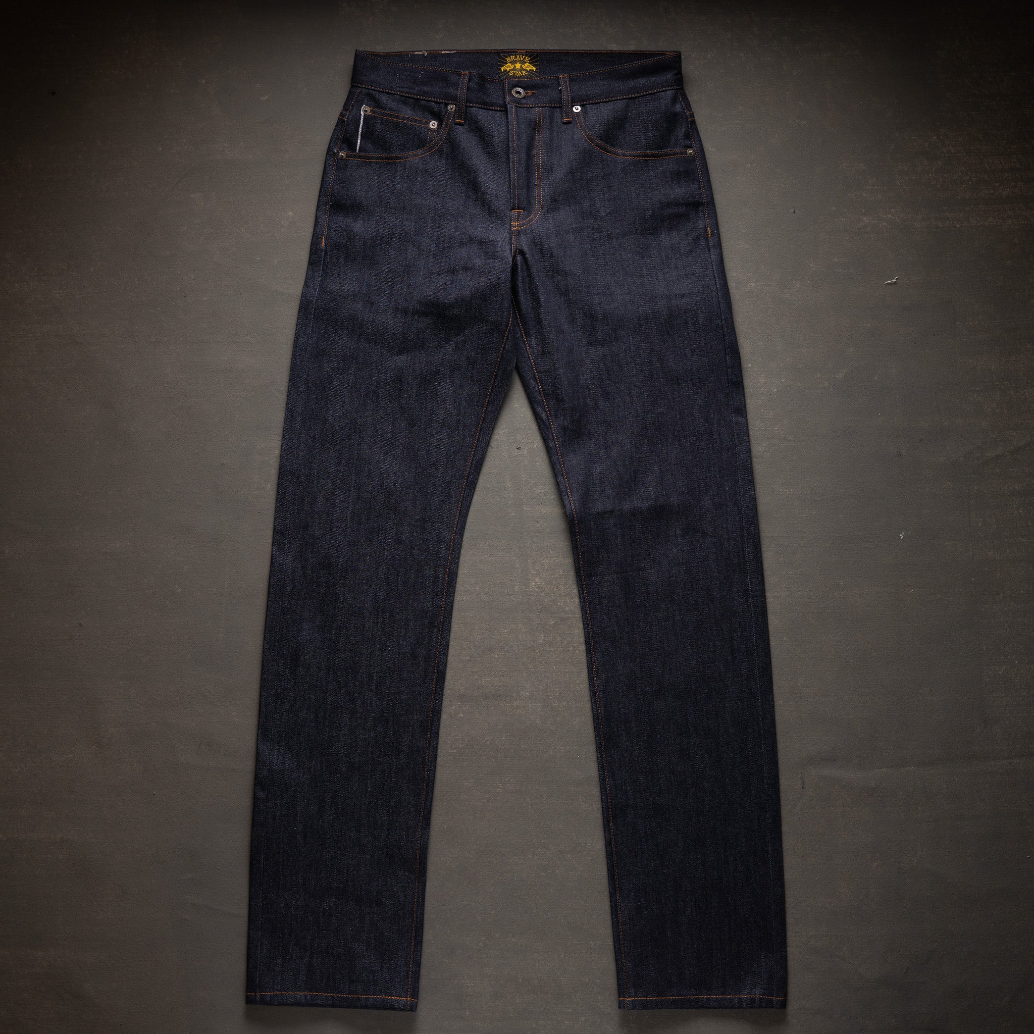 Strongman 13oz Witness Cone Mills Selvage Denim raw selvage denim — Brave Star Selvage