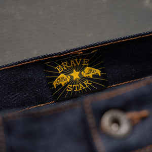 Strongman 13oz Witness Cone Mills Selvage Denim raw selvage denim — Brave Star Selvage