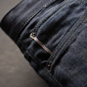 True Straight 14oz Indigo Herringbone Japan Selvage Denim raw selvage denim — Brave Star Selvage