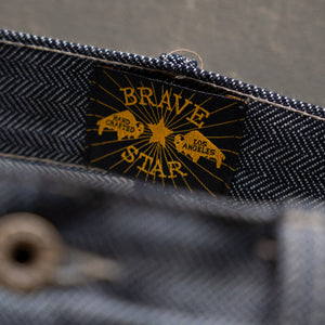 True Straight 14oz Indigo Herringbone Japan Selvage Denim raw selvage denim — Brave Star Selvage