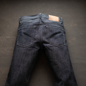 True Straight 14oz Indigo Herringbone Japan Selvage Denim raw selvage denim — Brave Star Selvage