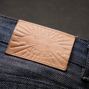 True Straight 14oz Indigo Herringbone Japan Selvage Denim raw selvage denim — Brave Star Selvage