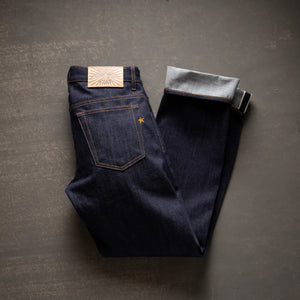 True Straight 15oz Nomad Japan Selvage raw selvage denim — Brave Star Selvage