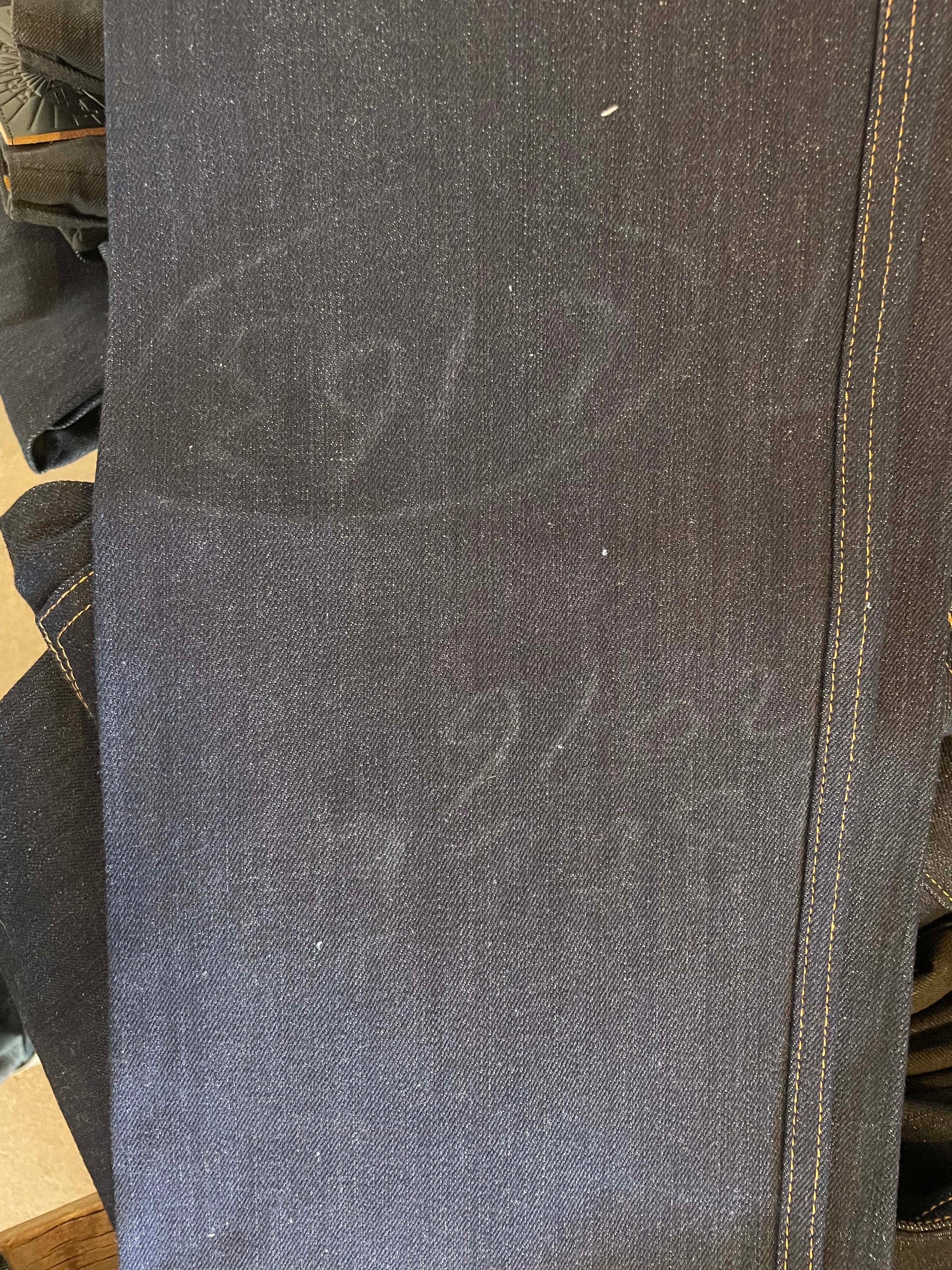 FACTORY IRREGULARS Indigo Selvage Denim 12oz-16oz