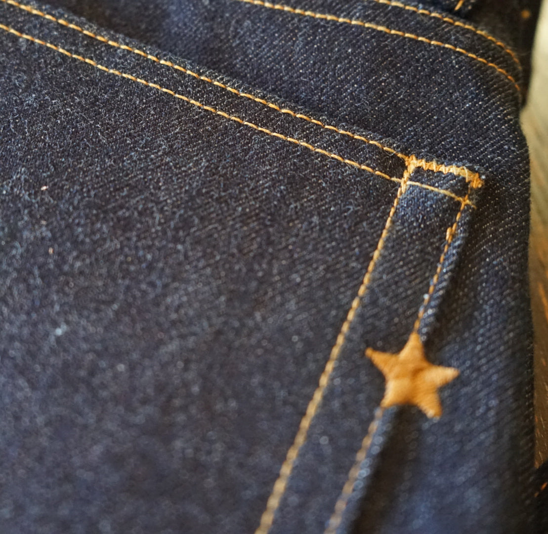 The Skeleton Skinny 15.5oz Japan Selvage Denim