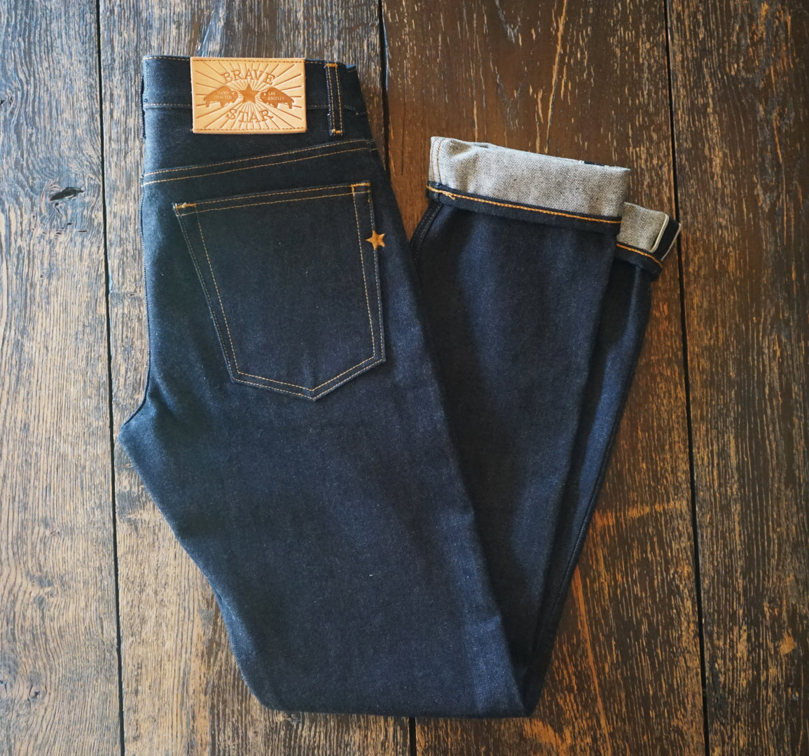 The Skeleton Skinny 15.5oz Japan Selvage Denim