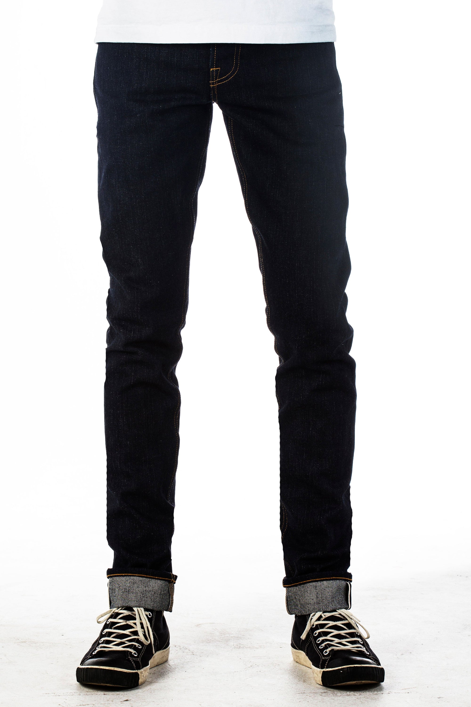 The Skeleton Skinny 15.5oz Japan Selvage Denim