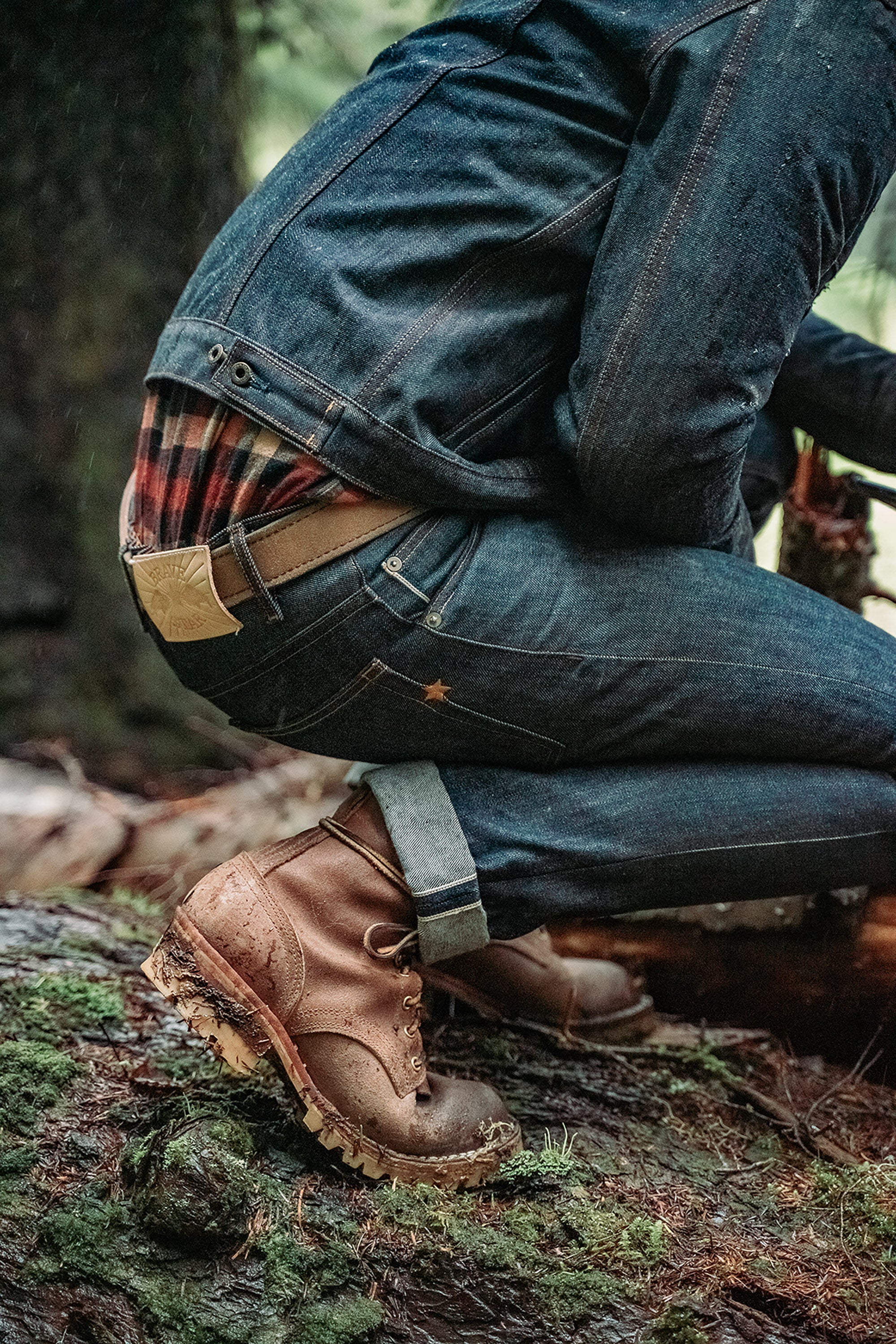 Slim Taper 12oz Woodsman Cone Mills Selvage Denim