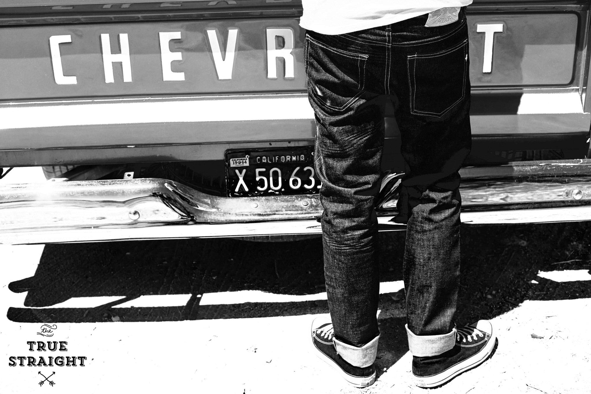 Slim Straight 21.5oz Dark Gauntlet Heavyweight Selvage Denim